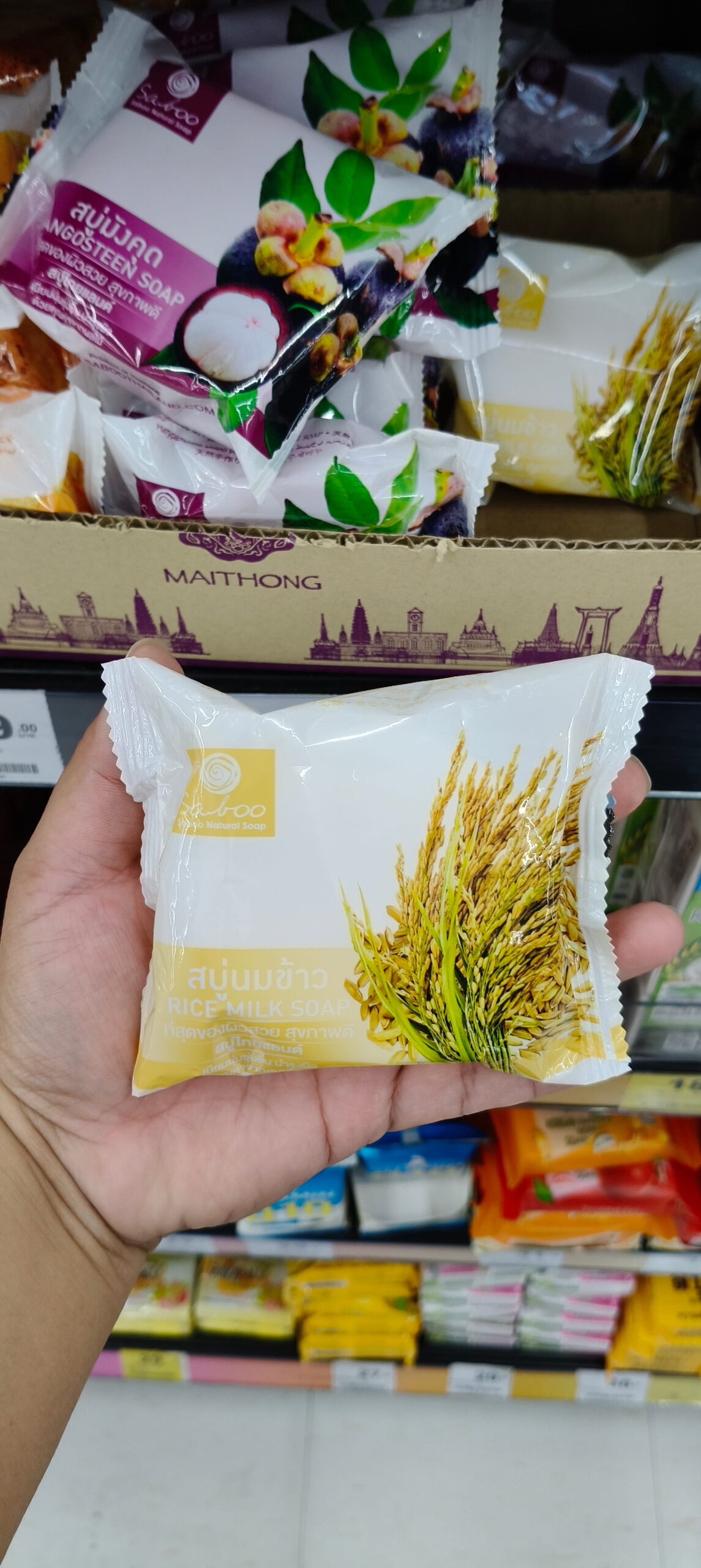 Saboo Mangosteen Soap Xà bông măng cụt tự nhiên - Ảnh 4