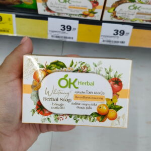 OK Herbal Whitening Herbal Soap  Xà bông thảo mộc dưỡng trắng OK Herbal