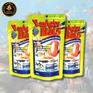 King Fish Variety Bits Thức ăn hỗn hợp cao cấp cho cá cảnh và giáp xác  ( 60g)