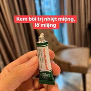 Trinolone Oral Paste KEM BÔI TRỊ NHIỆT MIỆNG, LỞ MIỆNG