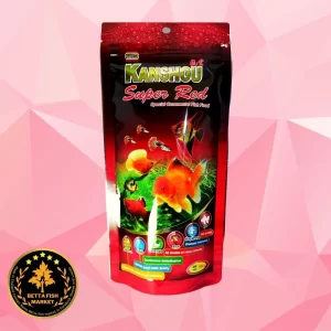 Kanshou Super Red Thức ăn hạt cao cấp kích màu đỏ chuyên sâu (Special Ornamental Fish Food), 100g