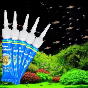 Guo Elephant Keo dán thủy sinh chuyên dụng Guo Elephant (Keo con voi Guo)  tuýp nhỏ 5g