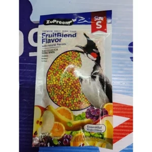 ZUPREEM FRUITBLEND FLAVOR SIZE S – Dinh Dưỡng Trái Cây Cao Cấp Cho Chim Hót Cảnh