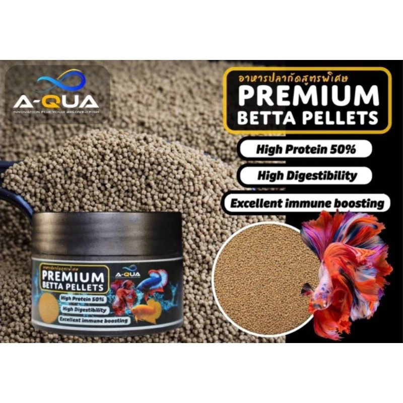 Betta A-QUA Premium Betta Pellets Thức ăn hạt cao cấp cho cá