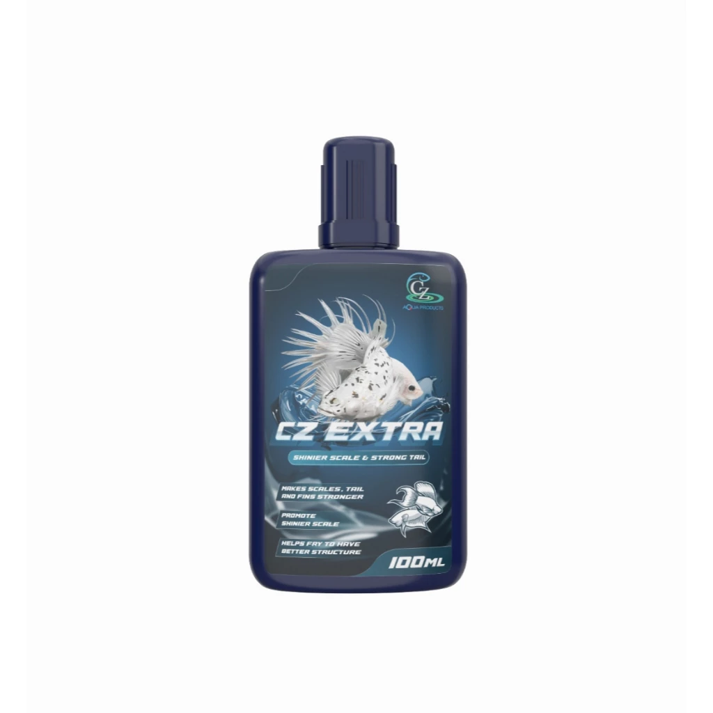 CZ Aqua Products CZ EXTRA (Shinier Scale & Strong Tail) Dung dịch dưỡng vảy, dưỡng vây đuôi cao cấp , dung tích 100ml.