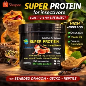 Vitabit Super Protein for Insectivore Bột đạm thay thế côn trùng sống