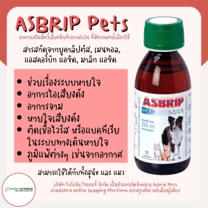 Asbrip Pets – Siro Hỗ Trợ Đường Hợp Hô Hấp Cho Chó & Mèo