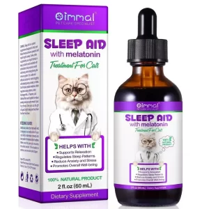 Oimmal Sleep Aid – Giải Pháp Thảo Dược Hỗ Trợ Giấc Ngủ & Giảm Căng Thẳng Cho Mèo