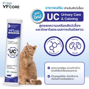 VF+Core UC – Súp Thưởng Hỗ Trợ Đường Tiết Niệu & Giải Tỏa Căng Thẳng Cho Mèo