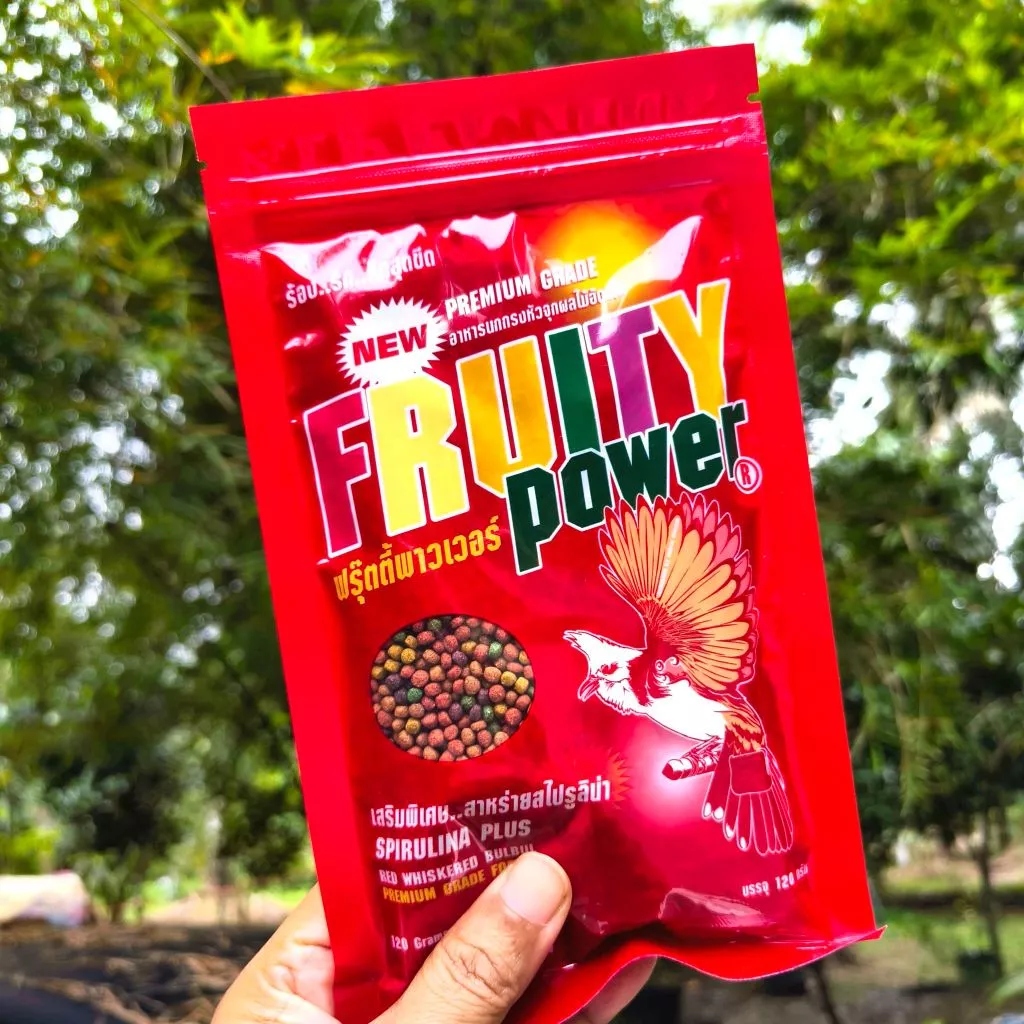 CÁM CHIM FRUITY POWER SPIRULINA PLUS – GIÚP NIK CHƠI KHOẺ, RÓNG CỨNG, BỀN BỈ SUỐT MÙA THI ĐẤU