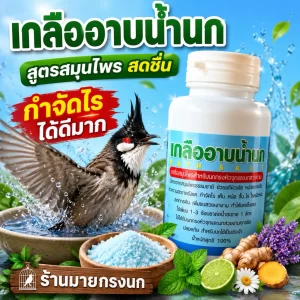 Nước tắm thảo mộc cao cấp Natural Clean dành cho chim cảnh (dung tích 1000ml), được chiết xuất từ tinh dầu khuynh diệp (Eucalyptus oil) và sả chanh (Lemon Grass/Citronella) giúp làm sạch lông và xua đuổi ký sinh trùng.