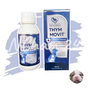 Thym Movit® Immune Support (chai 100 ml) là dòng sản phẩm vitamin tổng hợp dạng nước si-rô bổ trợ sức khỏe, được nghiên cứu và phát triển bởi Vet Science chuyên biệt dành cho cả chó và mèo