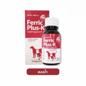 Ferric Plus-K Liquid Supplement (chai dạng nước) là dòng thực phẩm bổ sung vitamin và khoáng chất chuyên sâu dạng si-rô dành cho cả chó và mèo